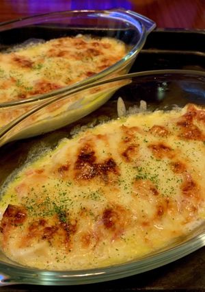 低糖質!お豆腐でタルタルソースグラタン-レシピのメイン写真