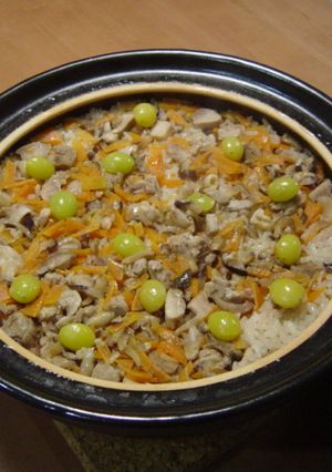 おこげも美味しい　土鍋で《中華おこわ》-レシピのメイン写真