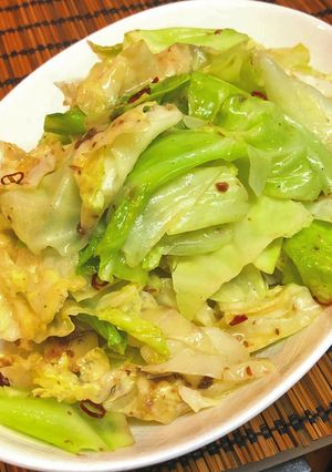 アンチョビ＆にんにく風味の無限キャベツ-レシピのメイン写真