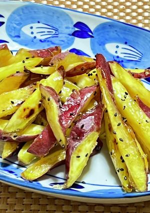 1分25秒!揚げない大学いも-レシピのメイン写真