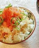 しあわせ明太子バターしょうゆ丼