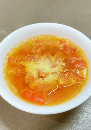 簡単、トマトスープ-レシピのメイン写真