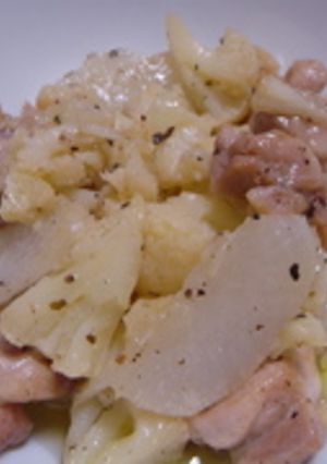 鶏肉と大根のオリーブ油煮-レシピのメイン写真