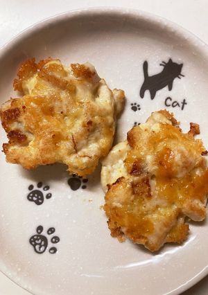 鶏むねとチーズのチキンナゲット(覚書)-レシピのメイン写真