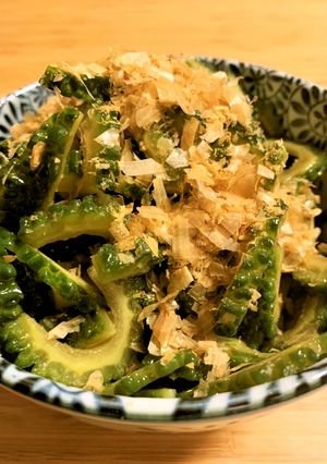 ゴーヤーとにんにくのしょうゆ漬け-レシピのメイン写真