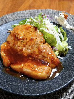 ガッツリ肉料理 ニンニクトンテキ-レシピのメイン写真