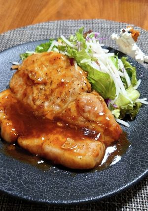 ガッツリ肉料理 ニンニクトンテキ-レシピのメイン写真