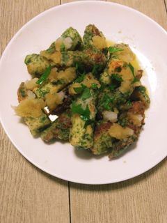 簡単♪大根おろしと大葉乗せの磯辺揚げ-レシピのメイン写真