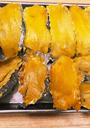 焼き芋でココナッツミルクのスイートポテト-レシピのメイン写真