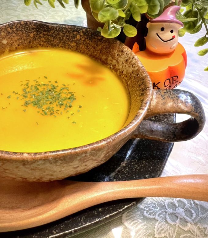 みんな大好き♪カボチャのスープ-レシピのメイン写真