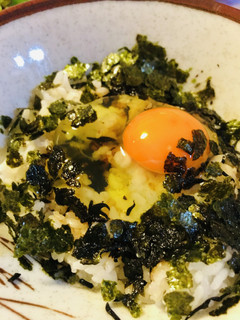 毎日の玉かけごはん●ひじき玉子ごはん-レシピのメイン写真