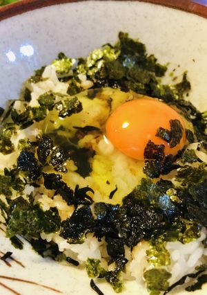 毎日の玉かけごはん●ひじき玉子ごはん-レシピのメイン写真