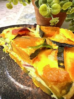 カボチャのキッシュ(パイ生地なし)-レシピのメイン写真
