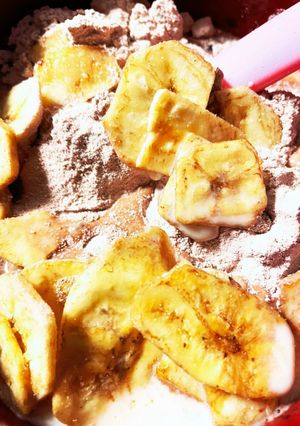 ザクザク　食べるチョコバナナ風プロテイン-レシピのメイン写真