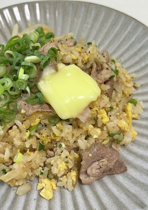 にんにくバターのガッツリ炒飯！-レシピのメイン写真