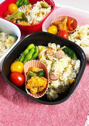 20220903お留守番弁当-レシピのメイン写真