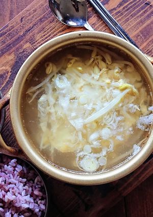 もやしは便利★豆もやしと玉子のスープ-レシピのメイン写真
