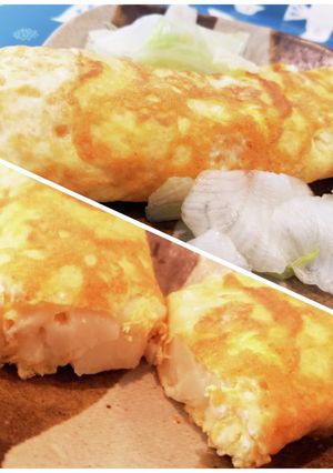 簡単余ったポテサラでチーズオムレツ♡-レシピのメイン写真
