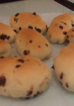 豆乳チョコチップパン♪(乳製品アレ用)-レシピのメイン写真