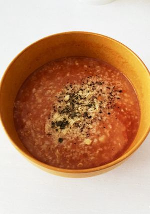 オートミールのトマトリゾット（猫舌用）-レシピのメイン写真