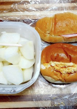 中学生男子陸上記録会弁当22年9月3日-レシピのメイン写真