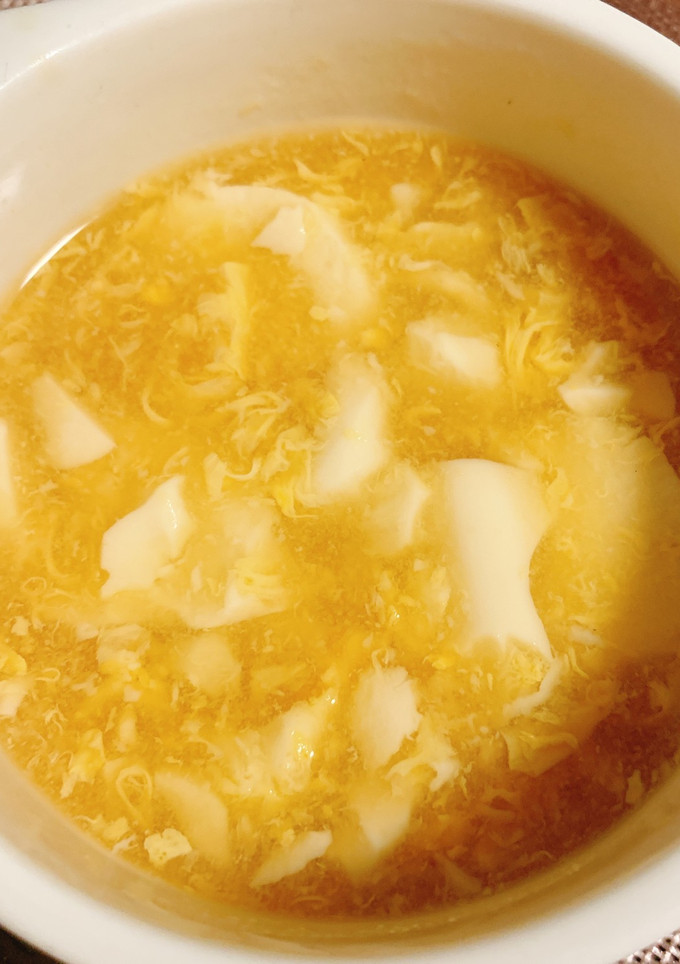 豆腐と卵の和風スープ-レシピのメイン写真