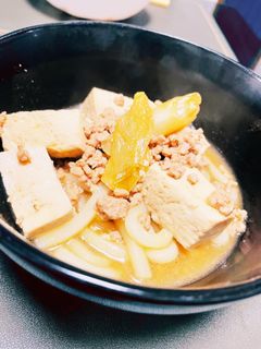 簡単!すき焼き風肉豆腐うどん-レシピのメイン写真