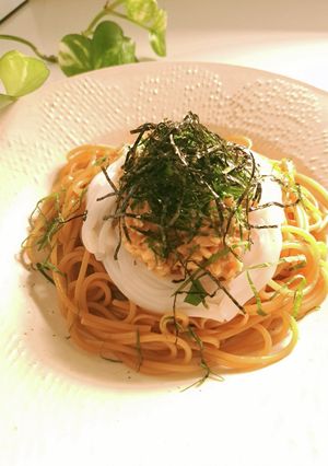 納豆といかそうめん大葉の和風パスタ☆-レシピのメイン写真