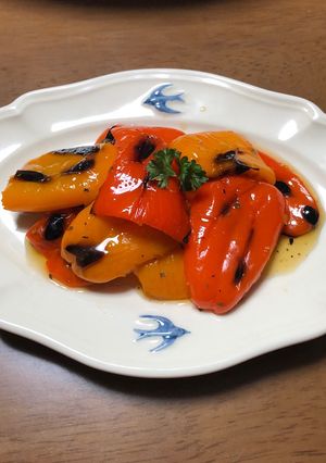 焼きパプリカのマリネ-レシピのメイン写真