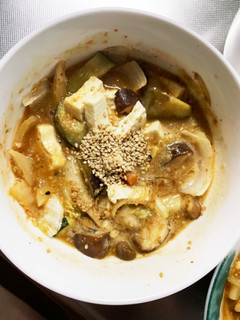 レンジ肉無チクワきな粉カルボ味野菜炒め-レシピのメイン写真