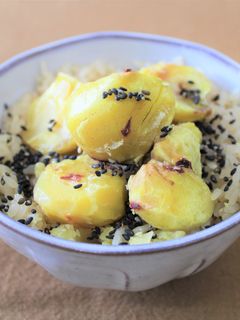 栗ごはん(香ばしいしょうゆ味)-レシピのメイン写真