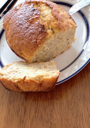 りんごとオートミールのパウンドケーキ-レシピのメイン写真