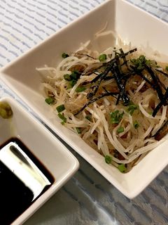 もやしと糸こんにゃくのざるそば風-レシピのメイン写真