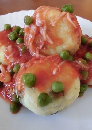 島豆腐チリがんも風-レシピのメイン写真
