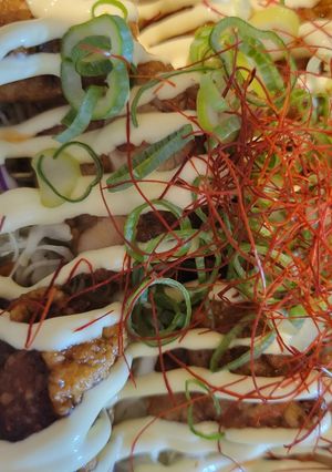 ピリ辛唐揚げ丼-レシピのメイン写真
