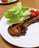ガッツリ肉料理　ラムチョップ焼き