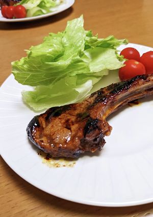 ガッツリ肉料理　ラムチョップ焼き-レシピのメイン写真