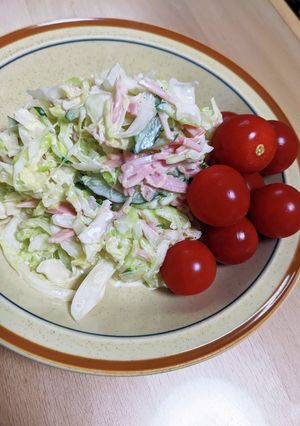 キャベツときゅうりとハムのコールスロー-レシピのメイン写真