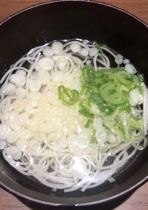 そうめんの【お吸い物】-レシピのメイン写真