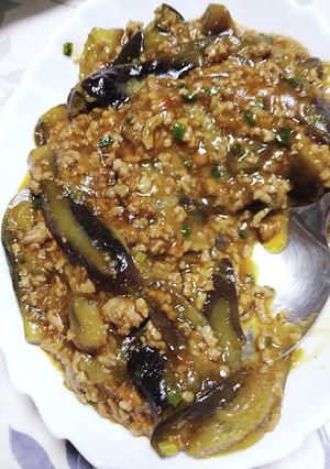 我が家の麻婆茄子(辛口)-レシピのメイン写真