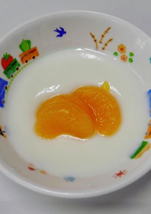 ★幼稚園給食 牛乳寒天★-レシピのメイン写真