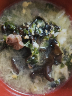 牛すじ木耳ほうれん草スープ-レシピのメイン写真