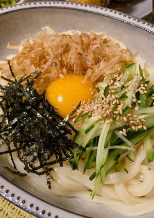 冷やしぶっかけうどん-レシピのメイン写真
