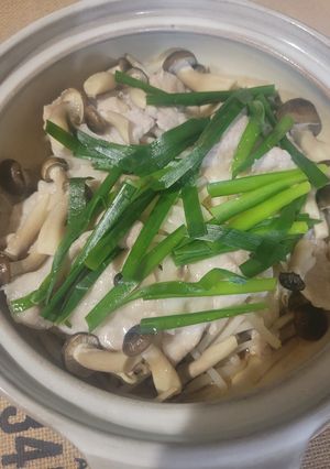 豚鶏蒸し鍋-レシピのメイン写真