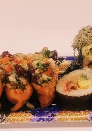 «ポテトサラダ いなり寿司»-レシピのメイン写真