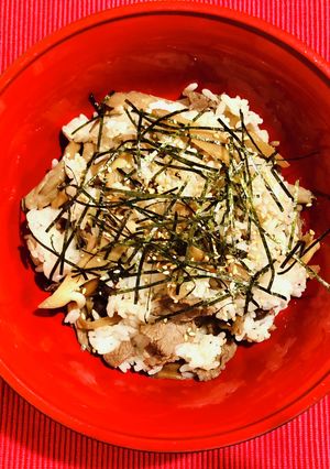 牛肉、ごぼう、舞茸の混ぜご飯-レシピのメイン写真