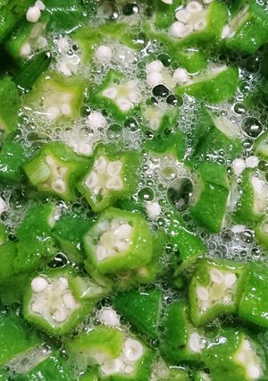 おくらと浅漬けの素があう〜-レシピのメイン写真