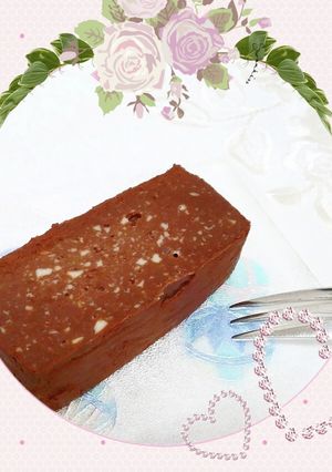 豆腐ブラウニー チョココーティング-レシピのメイン写真