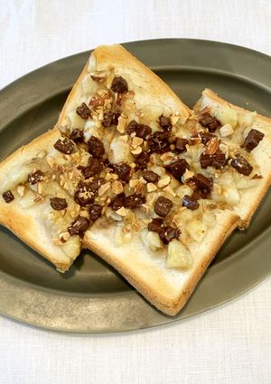 サクとろチョコバナナ食パン-レシピのメイン写真