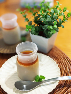 甘酒ほうじ茶プリン-レシピのメイン写真